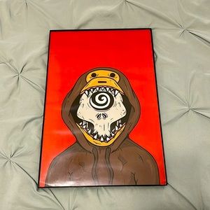 Signed Distortedd Bape Poster (framed)